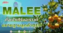 MALEE  ตั้งเป้าเทิร์นอะราวด์    ขยายฐานลูกค้าOEM
