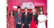 ธนาคาร ซีไอเอ็มบี ไทย จัดงาน CIMB WOWEEK 2023 ตอบแทนลูกค้าที่สาขาทั่วประเทศ พร้อมเผยคะแนนสำรวจความภักดีลูกค้าขยับขึ้นเป็นอันดับ 2 วางกลยุทธ์ ‘The Road to Best CX Bank’