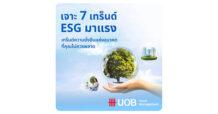 UOB เจาะ 7 เทร็นด์ ESG มาแรง เทร็นด์ความยั่งยืนแห่งอนาคตที่คุณไม่ควรพลาด