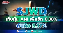 SJWD เก็บหุ้นANI เพิ่มอีก 0.38% ดันถือ 5.37%