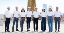 DUSIT นำยอดแหลมสีทองสัญลักษณ์โรงแรมติดตั้งบนชั้นสูงสุด