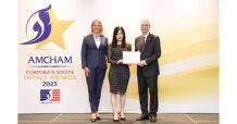 แมคไทย คว้ารางวัล สุดยอดองค์กรที่มีความรับผิดชอบต่อสังคมดีเด่น “AMCHAM Corporate Social Impact Awards 2023”
