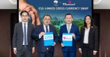 TOP จับมือ KTB ทำสัญญาป้องกันความเสี่ยงทางการเงินเชื่อมโยง ESG ลดปล่อยคาร์บอน