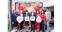 พิธีเปิดห้องรับบริจาคโลหิตประจำที่ เดอะมอลล์บางกะปิ