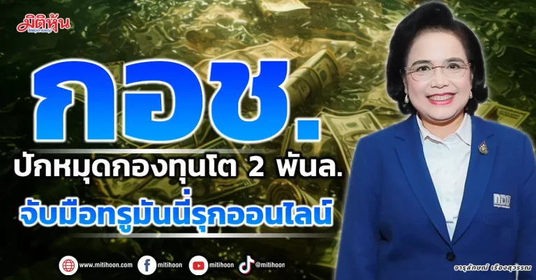 กอช.  ปักหมุดกองทุนโต 2 พันล.  จับมือทรูมันนี่รุกออนไลน์