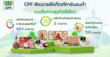 CPF ชวนร่วมดูแลโลกยั่งยืน พัฒนาผลิตภัณฑ์คาร์บอนต่ำ รักสุขภาพ รักษ์โลก