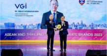 VGI คว้ารางวัลหอเกียรติยศ Thailand’s Top Corporate Brand Hall of Fame 2023