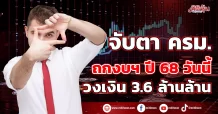 จับตา ครม. ถกงบฯ ปี 68 วันนี้ วงเงิน 3.6 ล้านล้าน