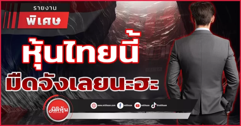 “หุ้นไทยนี้มืดจังเลยนะฮะ”