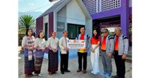 ‘ตราเพชร’ ทำกิจกรรม CSR มอบอาคารอเนกประสงค์ให้โรงเรียนบ้านสะปัน จ.น่าน