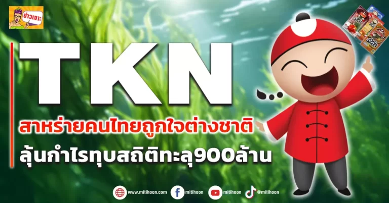 TKN  สาหร่ายคนไทยถูกใจต่างชาติ ลุ้นกำไรทุบสถิติทะลุ900ล้าน (ข่าวเจาะ)
