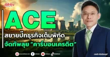 ACE สยายปีกธุรกิจเต็มพิกัด จัดทัพลุย “คาร์บอนเครดิต”