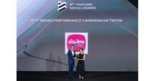 เมืองไทยประกันชีวิต คว้า 2 รางวัลใหญ่ จากเวที Thailand Social Awards ครั้งที่ 12  Best Brand Performance on Social Media สาขา Insurance & Assurance   และ Best Brand Performance Campaign on TikTok