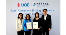 ปรีดา กรุ๊ป – ธนาคารยูโอบี ลงนามสนับสนุนสินเชื่อกว่า 1,000 ล้านบาท สำหรับโครงการ “โซลเลซ พหลฯ – ประดิพัทธ์”