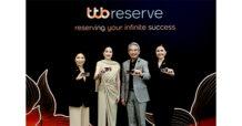 ttb reserve เผยกลยุทธ์ขับเคลื่อนธุรกิจต่อยอดความมั่งคั่งลูกค้า Wealth ด้วยโซลูชันทางการเงินครบทุกมิติ พร้อมเปิดตัว Brand Ambassador มุ่งขยายฐานลูกค้าใหม่ ตั้งเป้า AUM โต 40% ในปีนี้
