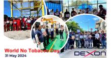 DEXON ร่วมรณรงค์ วันงดสูบบุหรี่โลก 2567 เน้นย้ำ “#บุหรี่ไฟฟ้า : หยุดโกหกได้แล้ว” “Stop The lies”