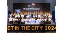 Finansia สุดยิ่งใหญ่ คว้า Broker Champion ในงาน SET in the City 2024