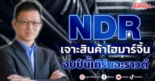 NDR  เจาะสินค้าไฮมาร์จิ้น  งบปีนี้เทิร์นอะราวด์