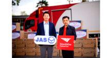 “JAS และ ไปรษณีย์ไทย ร่วมแบ่งปัน”