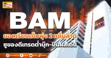 (ข่าวเจาะ) BAM ยอดเรียกเก็บพุ่ง 2 หมื่นล้าน ชูของดีเทรดต่ำบุ๊ก-ปันผลเด่น
