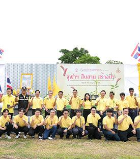 Gulf and Chulalongkorn University Join Forces to Plant Trees on the Auspicious Occasion of His Majesty’s 72nd Birthday Anniversary