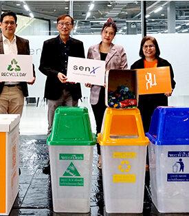 เซ็น เอกซ์ จับมือ “รีไซเคิลเดย์” และ “ปันกัน” ชวนลูกบ้าน รักษ์โลกอย่างยั่งยืน