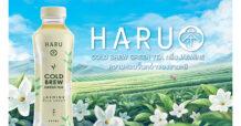 HARU Cold Brew Green Tea เปิดตัวรสใหม่ กลิ่น Jasmine  ชูจุดแข็งด้วยกรรมวิธี Cold Brew ให้ความหอมขั้นกว่า และรสชาติที่นุ่ม ละมุน