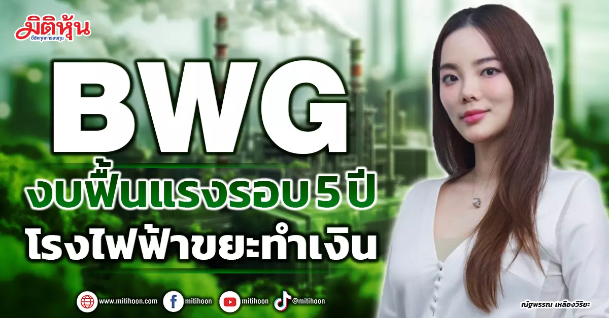 BWG’s Promising Outlook: A Turnaround in Energy Plant Enterprise and Rising Demand for SRF Gas