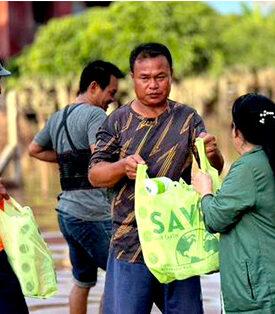 กลุ่มบีเจซี บิ๊กซี เคียงข้างประชาชนเร่งลงพื้นที่ช่วยเหลือผู้ประสบอุทกภัยภาคเหนือ