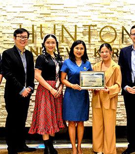 TCMC เข้าพบและขอบคุณ บริษัท ฮันตัน แอนดรูส์ เคิร์ท (ไทยแลนด์) จำกัด ที่เลือกใช้ผลิตภัณฑ์และบริการในการรักษาสิ่งแวดล้อม