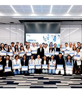 ทีทีบี ติดอาวุธเพิ่มประสิทธิภาพการบริหารองค์กรลูกค้าธุรกิจ กับความสำเร็จหลักสูตร LEAN for Sustainable Growth by ttb รุ่นที่ 19 เสริมความยั่งยืนอุตสาหกรรมเฮลท์แคร์
