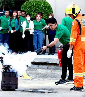 ธ.ก.ส. จัดโครงการอบรมดับเพลิงขั้นต้น ประจำปี 2567