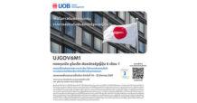 UOBAM เสนอขาย IPO กองทุนเปิด ยูไนเต็ด พันธบัตรญี่ปุ่น 6 เดือน 1 (UJGOV6M1) เน้นลงทุนในพันธบัตรญี่ปุ่น IPO 16-22 สิงหาคม 2567