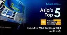 ศศินทร์ติด Top 5 Asia Pacific ด้านความหลากหลาย (Diversity) ใน QS Executive MBA Rankings 2024