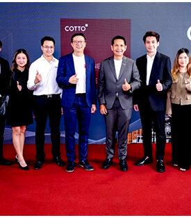 COTTO ผนึกกำลังพันธมิตรระดับ LUXURY สร้างแรงบันดาลใจให้ทุกไลฟ์สไตล์ในพื้นที่อยู่อาศัย