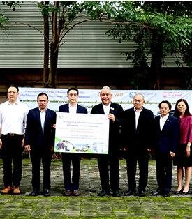 การเคหะแห่งชาติรับมอบอาคารโรงหมักแก๊ส พร้อมเปิดใช้งานเครื่องหมักขยะอาหารแบบไร้ออกซิเจน