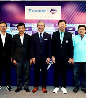 ไดกิ้น เดินหน้าสนับสนุนทีมฉลามชล เปลี่ยนชื่อรังเหย้าใหม่ “ชลบุรี ไดกิ้น สเตเดียม”