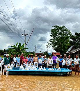 ธ.ก.ส. ระดมทีมสาขาในพื้นที่ประสบอุทกภัย เร่งช่วยเหลือประชาชนที่ได้รับความเดือดร้อน