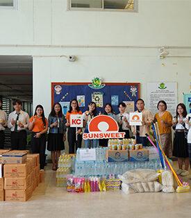 SUN ปันน้ำใจช่วยเหลือผู้ประสบภัยน้ำท่วมภาคเหนือ