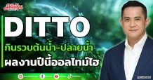 DITTO  กินรวบต้นน้ำ-ปลายน้ำ  ผลงานปีนี้ออลไทม์ไฮ