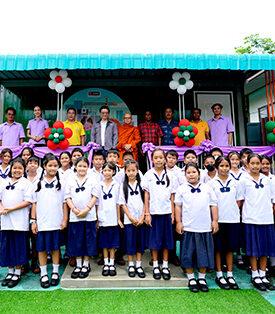 TEKA จัดกิจกรรม “Build for Kids พลังฑีฆา สร้างฝัน ปันรัก” ต่อเนื่องปี 3 ส่งมอบห้องสมุดตู้คอนเทนเนอร์ให้โรงเรียนวันครู 2504 จ.นครนายก