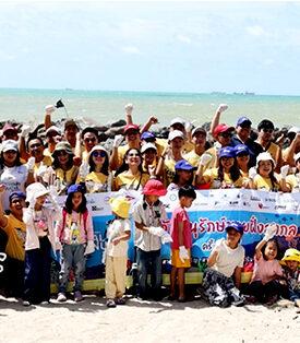 GPSC ร่วมกับ กนอ. มาบตาพุด เก็บขยะชายหาดระยอง สร้างจิตสำนึกรักษาความสะอาดในวันอนุรักษ์ชายฝั่งสากล จ.ระยอง ปี 67