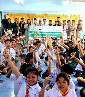 AGE จัดกิจกรรมโครงการปลูกฝังการคัดแยกขยะอย่างถูกวิธี