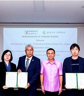SOLAR ส่ง “ซิมเมอร์มานน์” ลงนาม “Green Carbon” ร่วมวิจัย-พัฒนา โครงการคาร์บอนเครดิต