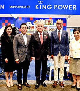 คิง เพาเวอร์ ให้การต้อนรับ รมว.กระทรวงพาณิชย์ ในงาน “International Live Commerce Expo 2024”