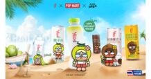 น้ำมะพร้าวไทย อันดับ 1 ในจีน ไม่ได้มาเล่นๆ อีฟ ตอกย้ำความยิ่งใหญ่อีกครั้ง จับมือ POP MART และ CRYBABY ออกแบบฉลากดีไซน์พิเศษ