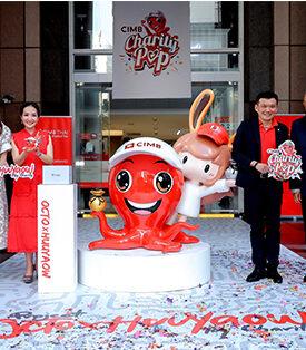 CIMB Thai เปิดตัวโครงการ CIMB Charity Pop กับ Art Toy สุดน่ารัก พร้อมตอบแทนสังคม