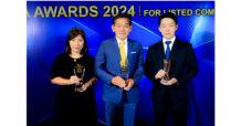 เมเจอร์ ซีนีเพล็กซ์ กรุ้ป คว้า 3 รางวัลทรงเกียรติ BEST CEO, BEST CFO และ OUTSTANDING IR ของสมาคมนักวิเคราะห์การลงทุน จากงาน IAA Awards : Awards for Listed Companies 2024