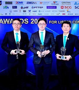 MTC คว้า 3 รางวัลใหญ่ Best CEO, Best CFO และ Best IR จากสมาคมนักวิเคราะห์การลงทุน