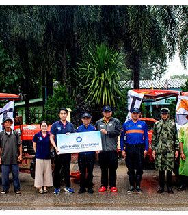 ธนพิริยะ(TNP) เป็นตัวแทนจากตลาดหลักทรัพย์ฯ สนับสนุนรถบรรทุก รถไถฟาร์มและอุปกรณ์ทำความสะอาด เพื่อช่วยเหลือและเร่งฟื้นฟูพื้นที่น้ำท่วม จ.เชียงราย